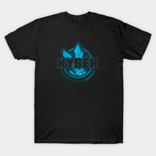 Powered by KYBER - blue T-Shirt